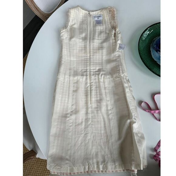 Authentic Chanel Vintage 2004 Tweed Dress Multicolor Size 36/US - Picture 8 of 11